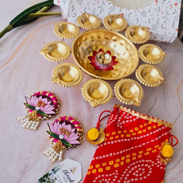 Deepak Urli Gift Set